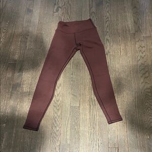 ALO Yoga Chocolate Brown Leggings